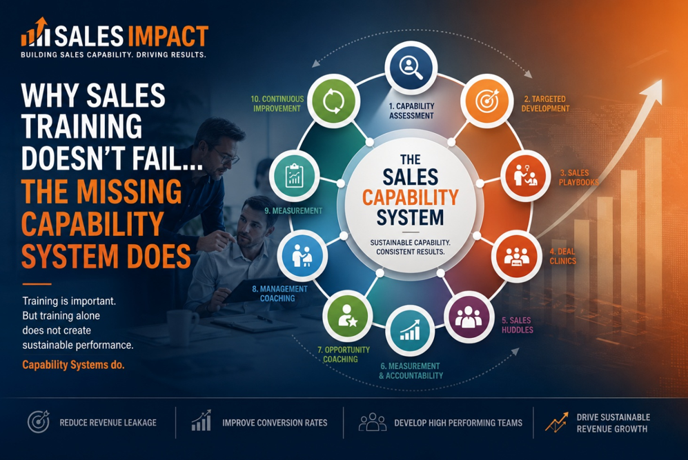 Why Sales Training Doesn’t Fail… The Missing Capability System Does